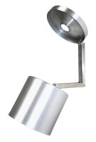 SZ Metall ALU Wandaschenbecher silber, 1 St.