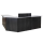 SCHULTE Thekenmodul MULTIplus Mittelmodul gerade, mit Arbeitsplatte, lichtgrau, schwarz 100,6 x 78,0 x 103,5 cm