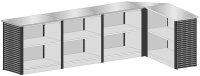 SCHULTE Thekenmodul-Set MULTIplus L-Form, mit...