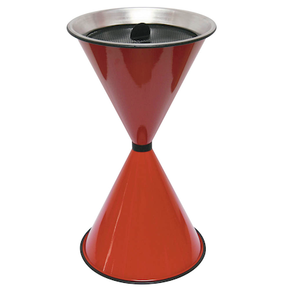 SZ Metall 29716 Standaschenbecher rot, 1 St.