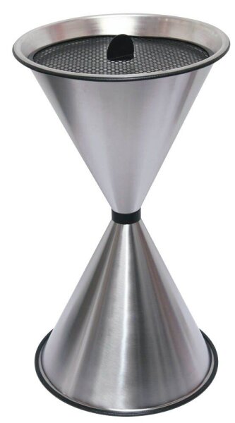 SZ Metall 29718 Standaschenbecher silber, 1 St.