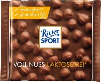 Ritter SPORT VOLL-NUSS LAKTOSEFREI Schokolade 100,0 g  (  )