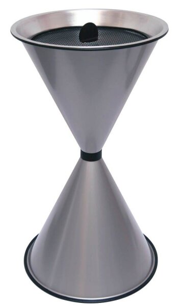 SZ Metall 29713 Standaschenbecher silbermetallic, 1 St.