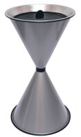 SZ Metall 29713 Standaschenbecher silbermetallic, 1 St.