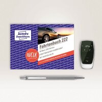 AVERY Zweckform Fahrtenbuch, Pkw mit Kraftstoffverbrauch Formularbuch 222, 1 St.