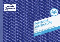 AVERY Zweckform Reisekostenabrechnung wöchentlich Formularbuch 740, 1 St.