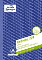 AVERY Zweckform Rechnung Formularbuch 1230, 1 St.