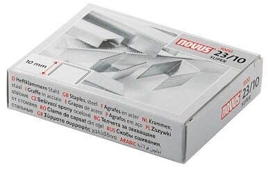 novus Heftklammern SUPER 23/10, 1.000 St.