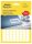 AVERY Zweckform Etiketten 3306 weiß 13,0 x 8,0 mm, 3.712 Etiketten