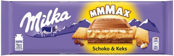 Milka Schoko & Keks Schokolade 300,0 g  ( 856746 )