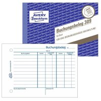 AVERY Zweckform Buchungsbeleg Formularbuch 309, 1 St.