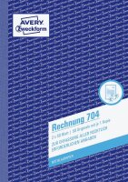 AVERY Zweckform Rechnung Formularbuch 704, 1 St.