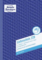 AVERY Zweckform Lieferschein mit Empfangsschein Formularbuch 726, 1 St.