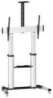 my wall® TV-Ständer mit Rollen HP 102 silber,...