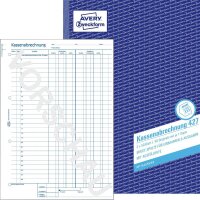 AVERY Zweckform Kassenabrechnung mit MwSt.-Spalte...
