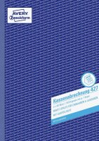 AVERY Zweckform Kassenabrechnung mit MwSt.-Spalte für Einnahmen und Ausgaben Formularbuch 427, 1 St.
