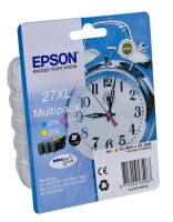 EPSON 27XL / T2715XL (Wecker) cyan, magenta, gelb...