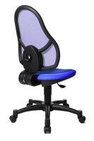 Topstar Kinderdrehstuhl Open Art® Junior, 71430S18 Stoff blau, Gestell schwarz