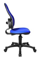 Topstar Kinderdrehstuhl Open Art® Junior, 71430S18 Stoff blau, Gestell schwarz