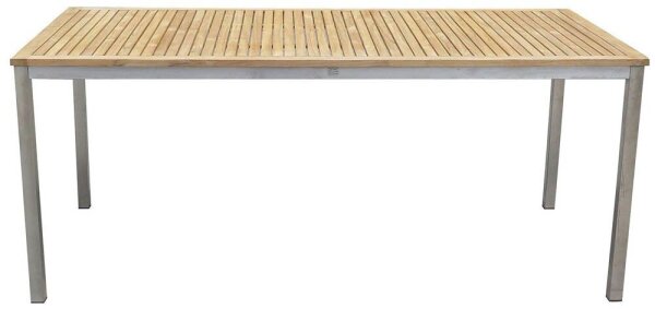 Garden Pleasure Gartentisch DENVER braun rechteckig 180,0 x 90,0 x 75,0 cm