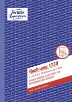 AVERY Zweckform Rechnung Formularbuch 1730, 1 St.