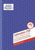 AVERY Zweckform Lieferschein Formularbuch 1720, 1 St.