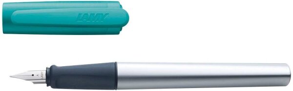 LAMY nexx Patronenfüller smaragd/silber A (für Anfänger), 1 St.