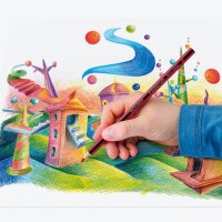 STAEDTLER Noris® colour 185 Buntstifte farbsortiert, 24 St.
