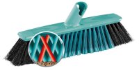 LEIFHEIT Besenkopf Xtra Clean türkis/schwarz Kunststoff 33,0 cm breit