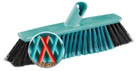 LEIFHEIT Besenkopf Xtra Clean türkis/schwarz Kunststoff 33,0 cm breit