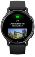 GARMIN Vivoactive 5 Smartwatch schwarz, schiefergrau