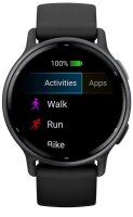 GARMIN Vivoactive 5 Smartwatch schwarz, schiefergrau