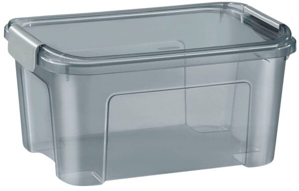 cep Shadow Aufbewahrungsbox 13,0 l grau-transparent 27,7 x 38,9 x 19,5 cm, 1 St.