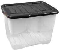 cep Curve Aufbewahrungsbox 10,0 l transparent, schwarz...