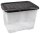 cep Curve Aufbewahrungsbox 10,0 l transparent, schwarz 28,0 x 35,0 x 16,0 cm, 1 St.