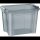 cep Shadow Aufbewahrungsbox 18,0 l grau-transparent 27,7 x 38,9 x 28,5 cm, 1 St.