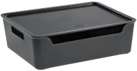cep Bella Aufbewahrungsbox 9,15 l grau 28,0 x 36,0 x 11,0 cm, 1 St.
