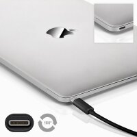 goobay USB C/USB 3.0 A Kabel 0,5 m schwarz, 1 St.