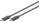 goobay USB C Kabel 1,0 m schwarz, 1 St.