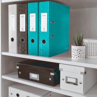 LEITZ Ordner eisblau Karton 8,0 cm DIN A4, 1 St.