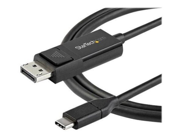 StarTech.com USB C/DisplayPort Kabel 2,0 m schwarz, 1 St.