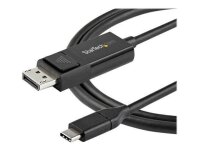 StarTech.com USB C/DisplayPort Kabel 2,0 m schwarz, 1 St.