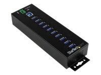 StarTech.com USB-Hub 10-fach schwarz