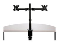 StarTech.com Monitor-Halterung ARMDUAL2 ARMDUAL2 schwarz für 2 Monitore, Tischklemme