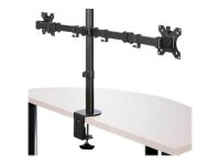 StarTech.com Monitor-Halterung ARMDUAL2 schwarz für 2 Monitore, Tischklemme