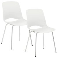 Mayer Besucherstühle 2520_02 weiß Kunststoff,...