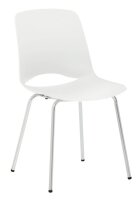 Mayer Besucherstühle 2520_02 weiß Kunststoff, 2 St.