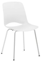 Mayer Besucherstühle 2520_02 weiß Kunststoff, 2 St.