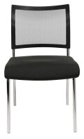 Topstar Besucherstühle Visit 10 Net NV290 G200 schwarz Stoff, 2 St.