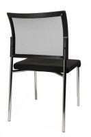 Topstar Besucherstühle Visit 10 Net NV290 G200 schwarz Stoff, 2 St.